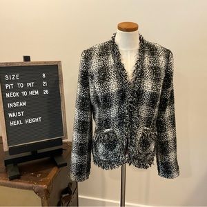 Cabi - vintage soft tweed blazer